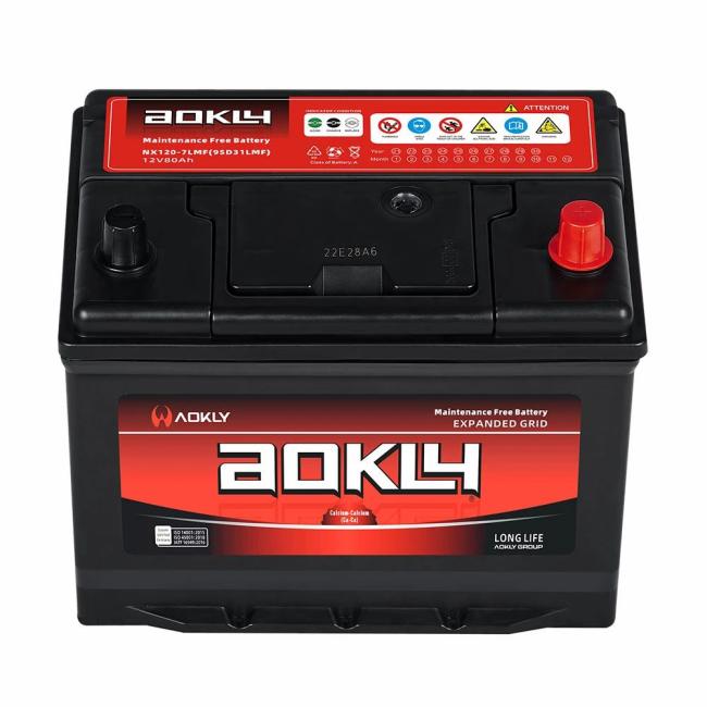 Auto Electrical System |  Aokly 12V 70ah Maintenance Free Car Battery Auto Battery Mf Car Battery Lead Acid Battery Lithium Acid Car Battery JIS Sealed Lead Acid Series Atomotive Battery