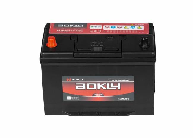 Auto Electrical System |  Aokly N70mf (65D31RMF) Maintenance-Free Automotive Car Battery 12V Sealed-Lead-Acid for Automobile Auto Truck Solar Mf Power Sealed Lead Acid Storage Battery