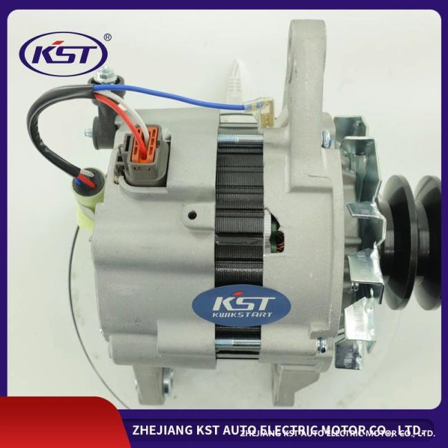 Auto Electrical System |  Excavator Alternator 28V 70A for 4D94 R60-7 Diesel Engine Krauf Alm9009BS Alternator Generators 1963064010