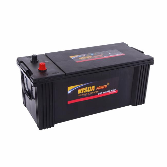 Auto Electrical System |  Jeje 12V150ah Factory Supply Maintenance Free Car Battery Cmf N150 Visca Power