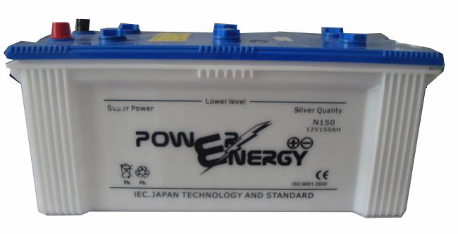 Auto Electrical System |  N150 12V150ah Dry Charged Battery Lead Acid Battery Auto Battery Truck Battery Storage Battery China Battery Long Life Cheap Battery Car Battery