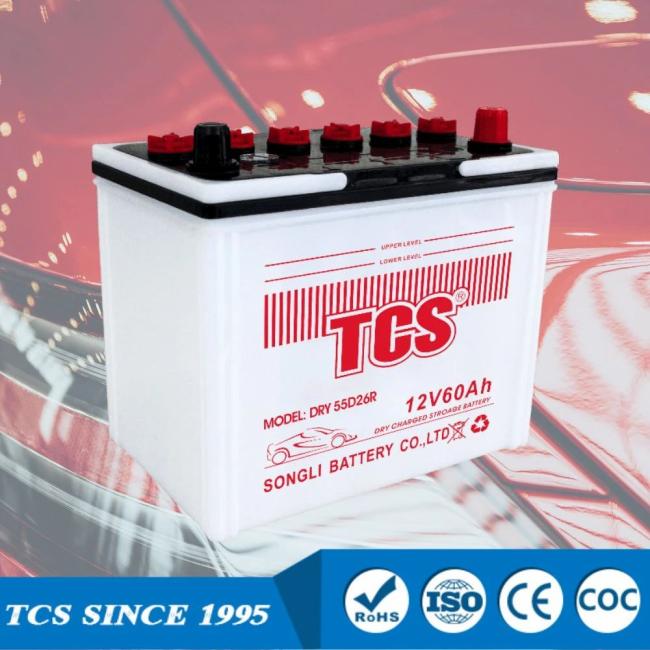 Auto Electrical System |  Tcs 55D26r (N50Z) Rechargeable Dry Charged AGM Lead Acid Auto Automotive Car Battery for Starting Car