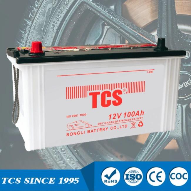 Auto Electrical System |  Tcs Superior Starting Power 95e41r (N100) CCA800 100ah Car Rechargeable Battery Korean Car Battery Manufacture Lead Acid Starter Batteries for Starting Car