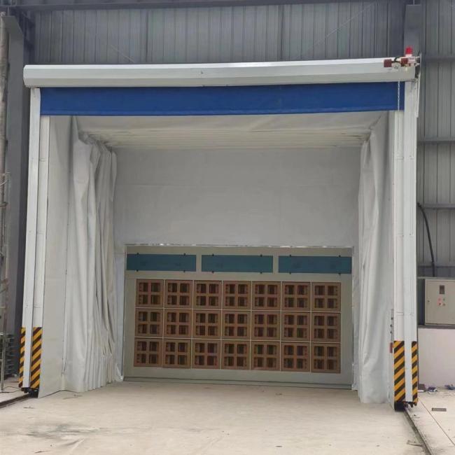 Auto Painting Equipment |  Open Face Mobile Retractable Telescopic Folding Paint Spray Booth for Large Heavy Workpieces