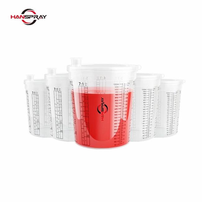 Auto Painting Equipment |  Paint Mixing System Plastic Sps Paint Mixing Cups for Car Refinish