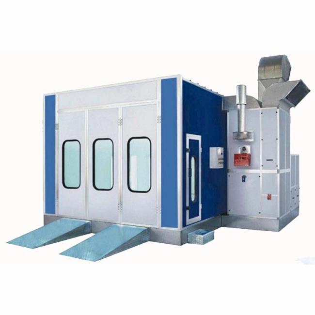 Auto Painting Equipment |  Size and Color Customization Automotive Riello Diesel Paint Booth