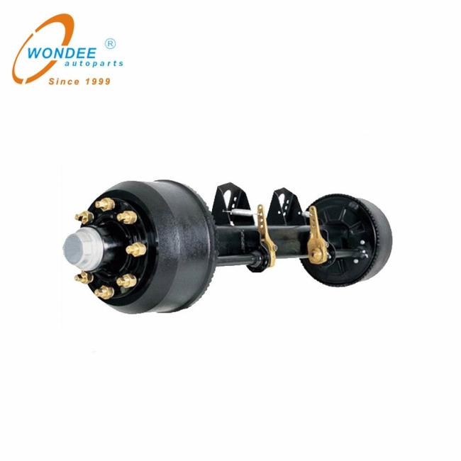 Auto Parts |  12t 14t 16t 18t BPW Germany Type Trailer Truck Axle for Semi Trailer Vehicle Part