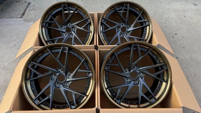 Auto Parts |  Alloy Car Wheels 18 19 20 21inch Black Painted Hardware Attached Alloy Wheels for Cars PCD5X100 Deep Lips 5X120 Aluminum Alloy Car Wheels