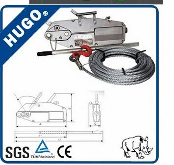 Auto Winch |  0.8t 1.6t 3.2t Wire Rope Pulling Hoist,