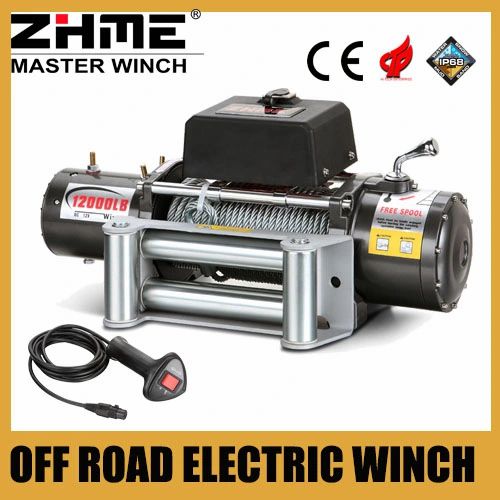 Auto Winch |  12000lbs Power Winch with Stability Solenoid