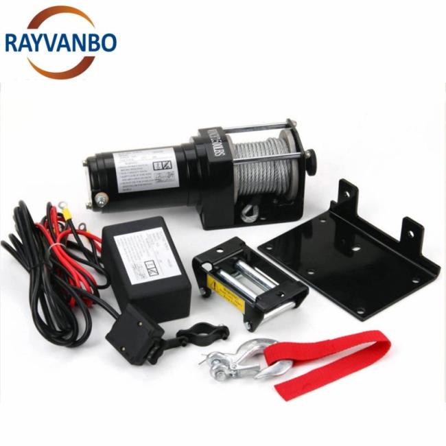 Auto Winch |  off Road 4X4 Car Electric Winch with Wire Rope Synthetic Rope