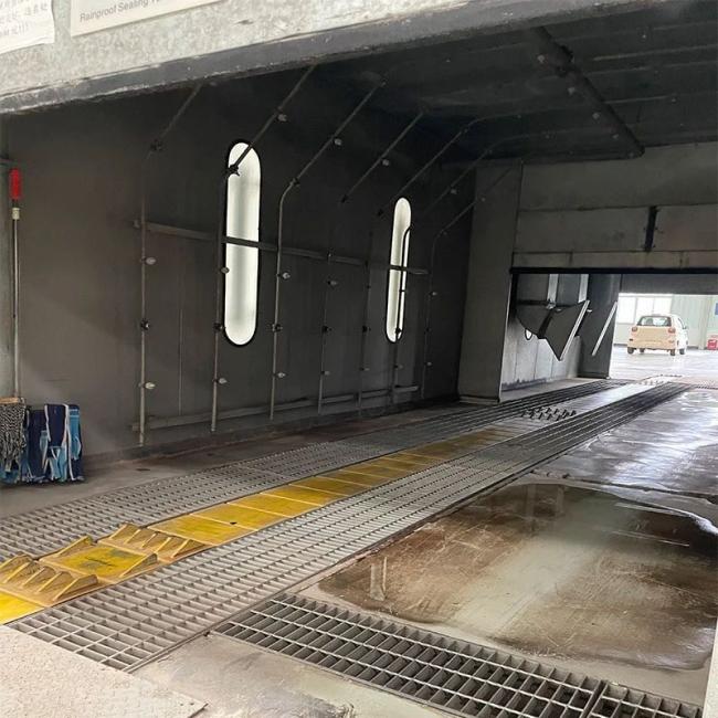 Automotive Test Equipment |  Stainless Steel Rain Test Chamber Shower Test Booth for Bus Body