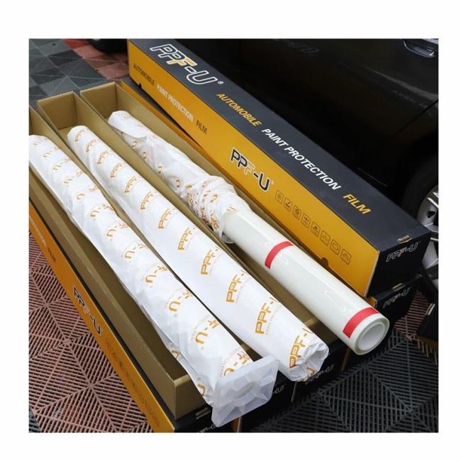 Car Decoration |  1.52*15m Transparent Stretchable Tph TPU Car Body Wrap Film Car Paint Protection Film