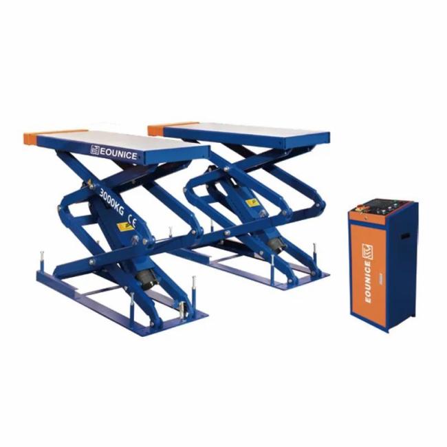 Car Lift |  Car Scissor Lift in Ground Mounted Lifting Equipment Full Rise Vehicle Elevator