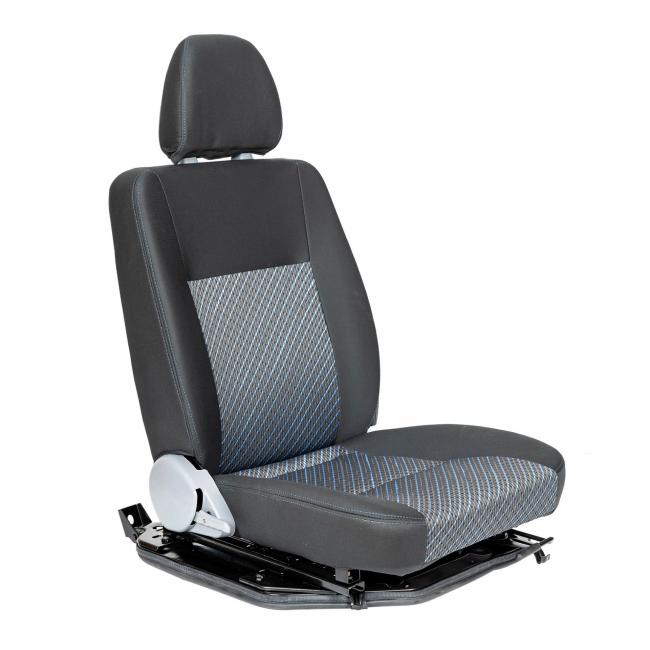 Car Seat |  Minivan Seat, Cloth Driver, Headrest, Slides, Light Van Seat