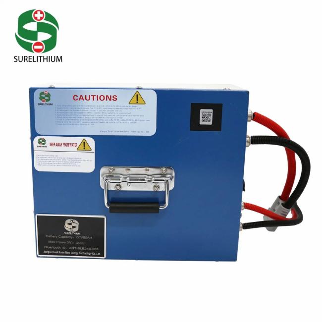 Motorcycle Battery |  Premium Charging Protection Portable 60V50ah Electric Scooter Lithium Battery