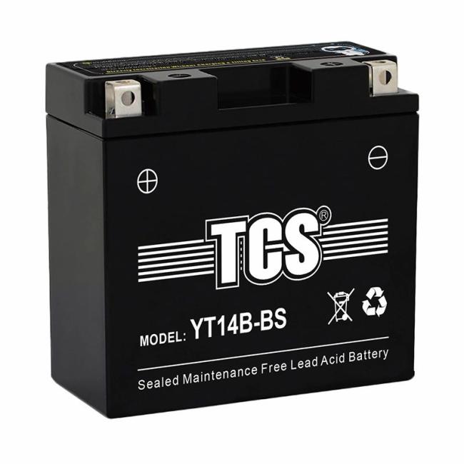 Motorcycle Battery |  TCS Motorcycle Battery Sealed Maintenance Free YT14B-BS