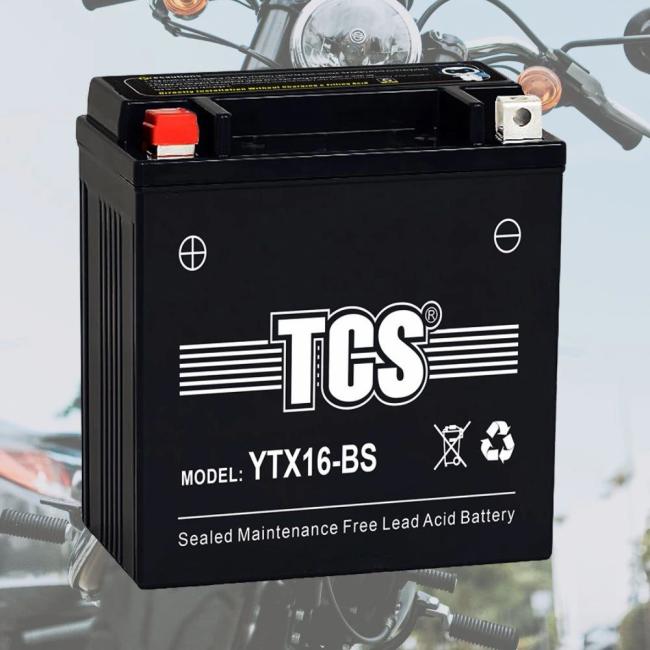 Motorcycle Battery |  YTX16-BS Sealed Agm Battery For Engine Starter Of Motorcycle