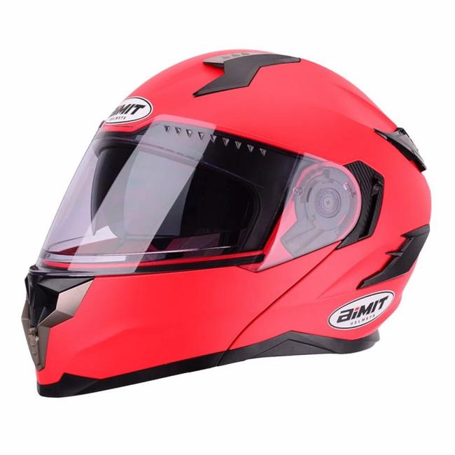 Motorcycle Helmets |  DOT Approval Dual Visor Flip up Modular Motorcycle Full Face Helmets