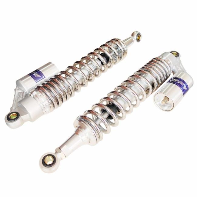 Motorcycle Shock Absorber |  410mm Rear Shock Suspension Absorbers for Quadsport Z400 Ltz400 2003-2014 ATV Chrome