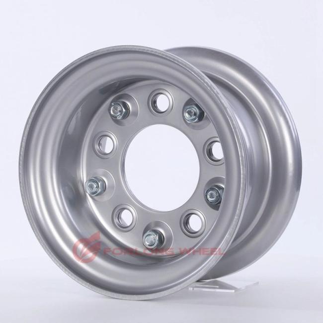 Wheel Hub, Rim & Spoke |  Forlong Wheel Split Rim 4.33r-8 Et0 94/140/5 Steel, Grey for 18X7-8 Tire