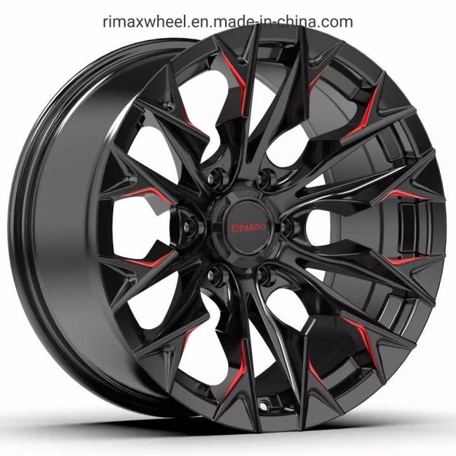 Wheel Hub, Rim & Spoke |  Kipardo 17 18 20 Inch 5X114.3 6X114.3 5X127 6X139.7 5X139.7 for Truck SUV Pickup Customized Color and Logo off-Road 4X4 Car Alloy Rims Wheels