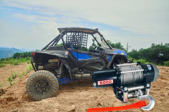 Auto Winch |  12V 6000-Lb Load Capacity Electric Winch