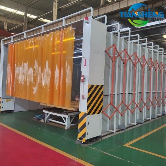 Auto Painting Equipment |  Popular Style Automobile Retractable Spray Paint Booth Mobile Painting Room